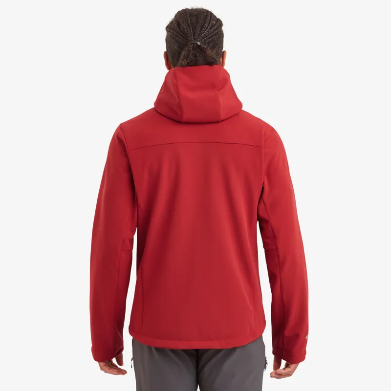 Montane Mens Windjammer XPD Hoodie Acer Red-4